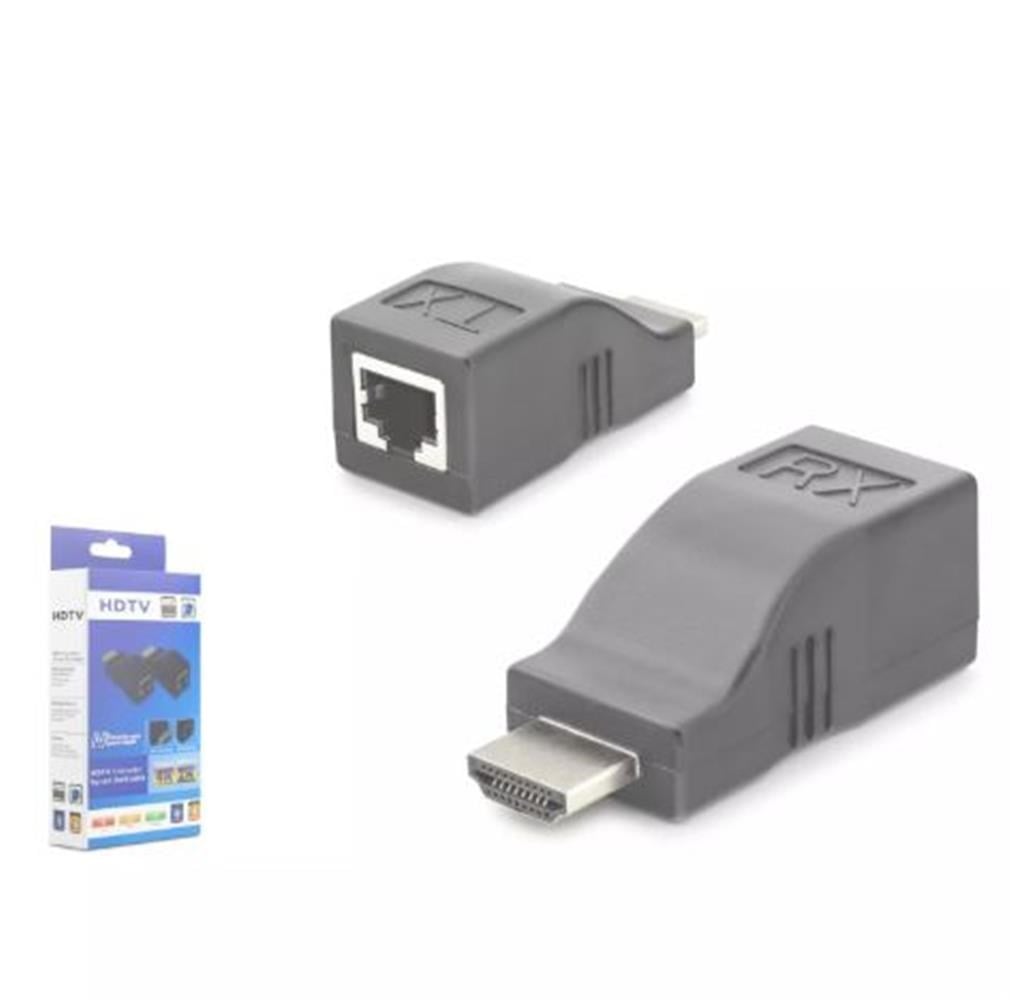 Kablolar ve Adaptörler Hadron Hdx1359  30M 4K - 2K - Full HD 1080p  Hdmi Extender Siyah Satın Al