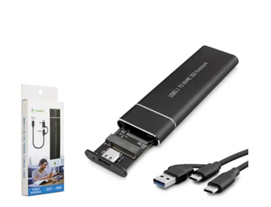 Kablolar ve Adaptörler Hadron Hdx1768 Ssd Kutu Type-C3.1 + Usb3.0 Nvme M2 Satın Al