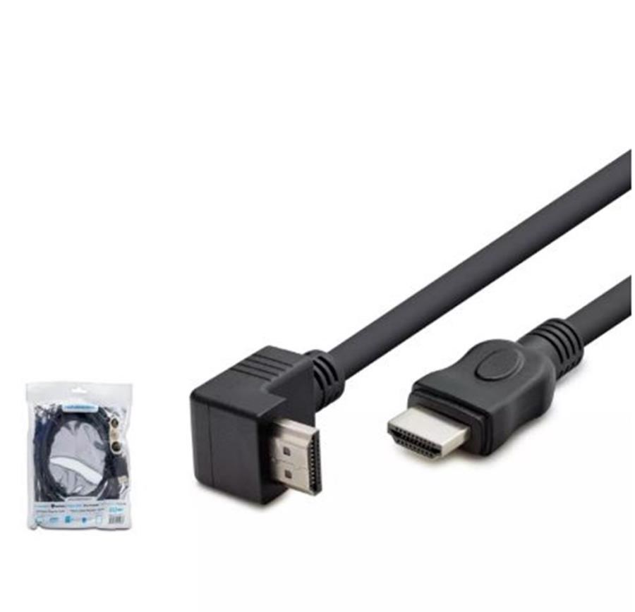 Kablolar ve Adaptörler Hadron Hdx2016 Hdmi Kablo Pvc L Tip 1.5M Siyah Satın Al