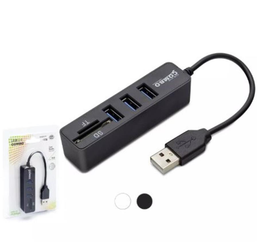 Kablolar ve Adaptörler Hadron Hdx7009 Usb Hub Combo 3-Usb + Sd + Tf Siyah Satın Al