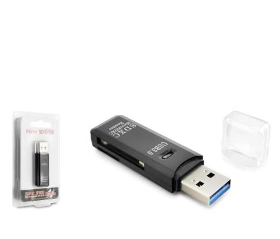 Kablolar ve Adaptörler HADRON HDX7030 USB 3.0 Kart Okuyucu SD MicroSD 5 Gbps Siyah Satın Al