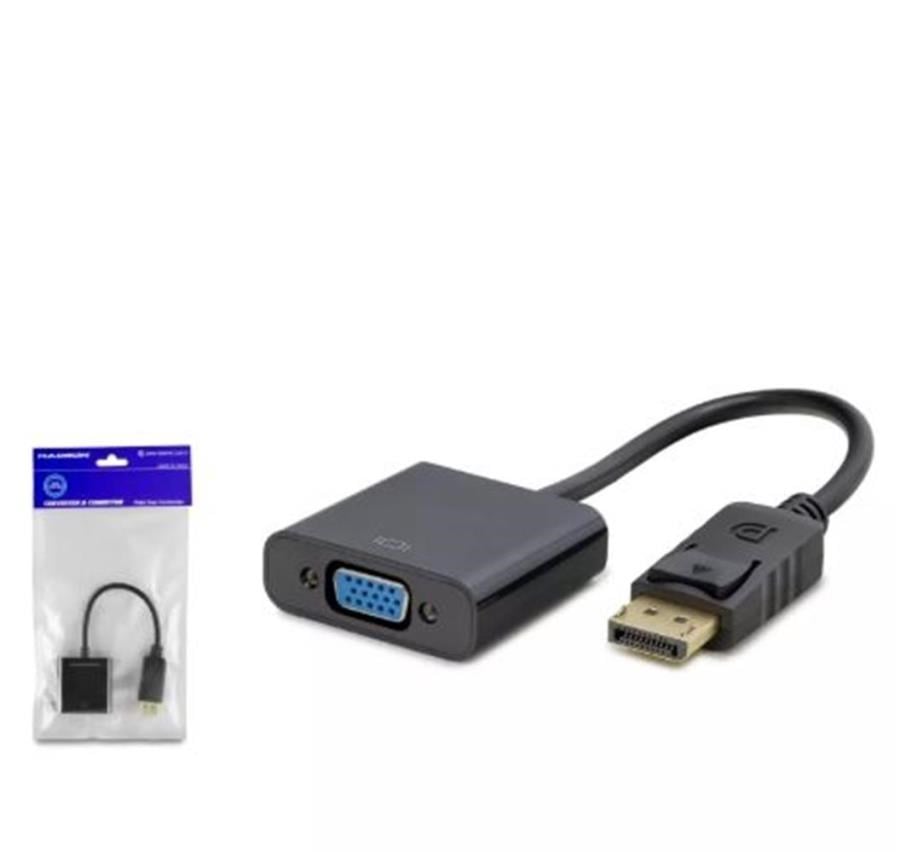 Kablolar ve Adaptörler HADRON HDX7763 DISPLAY TO VGA F ÇEVİRİCİ 1080P SİYAH Satın Al