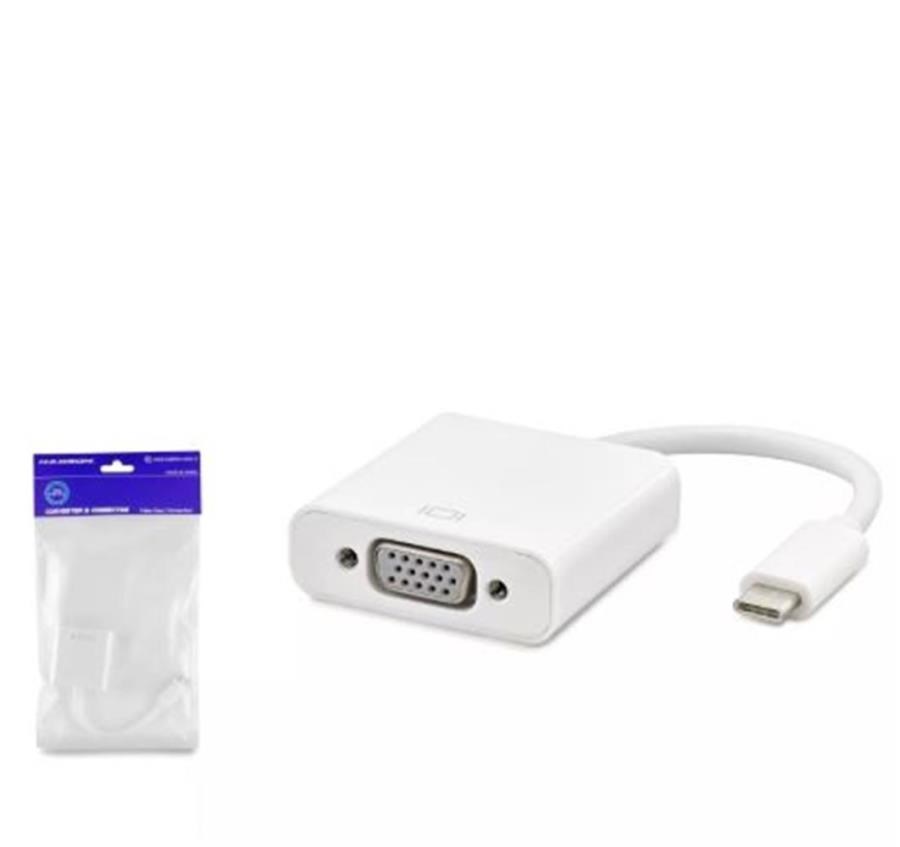 Kablolar ve Adaptörler Hadron Hdx7773 Type-C To Vga F Çevirici 1080P Beyaz Satın Al