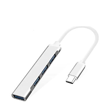 Kablolar ve Adaptörler Inca IUSB-04T Type-C Grişli 4Port Usb Hub 3X2.0 USB Çıkış 3.0 USB Çıkış 5 Gbps Satın Al