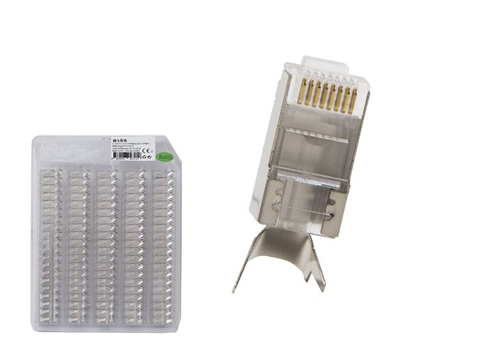 Kablolar ve Adaptörler S-link SL-CAT711 Cat7 100lü Konnektör Satın Al