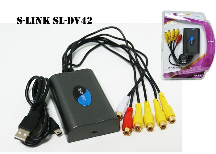 Kablolar ve Adaptörler S-link SL-DV42 Usb To DVR 4 Port Adaptör Satın Al