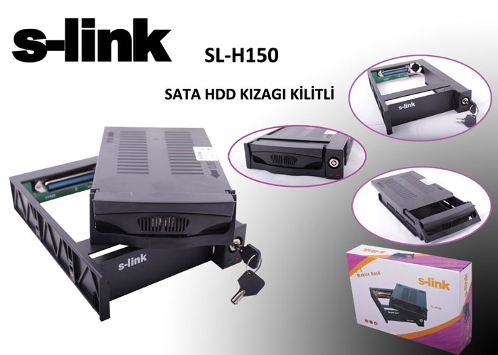 Kablolar ve Adaptörler S-Link SL-H150 Sata Hdd Kızağı Kilitli Satın Al