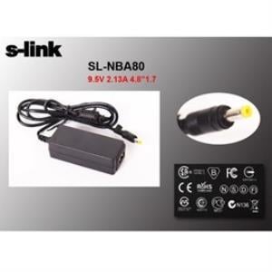 Kablolar ve Adaptörler S-link SL-NBA80 22w 9.5V 2.315A 4.8-1.7 Notebook Adaptörü Satın Al