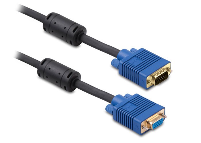 Kablolar ve Adaptörler S-link SLX-187 VGA F-M 15P 5m Monitör Kablosu Satın Al