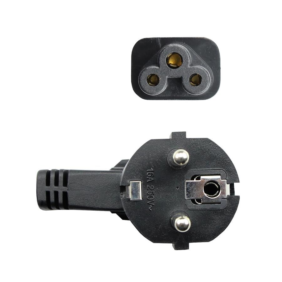 Kablolar ve Adaptörler Vcom CE022-5.0 0.50MM2 Notebook 5.0MT Power Elektrik Kablosu Satın Al