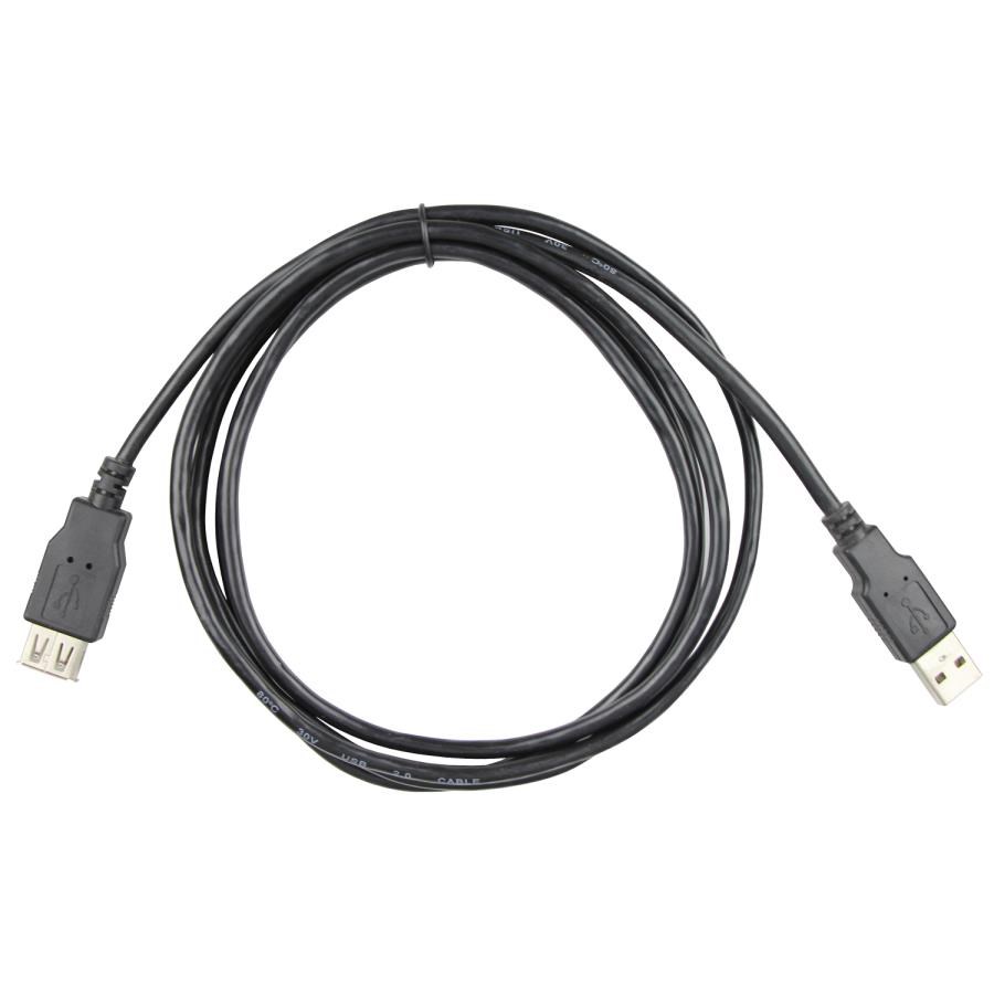 Kablolar ve Adaptörler Vcom CU202-B-1.8 Siyah 1.8MT Usb 2.0 Uzatma Kablosu Satın Al