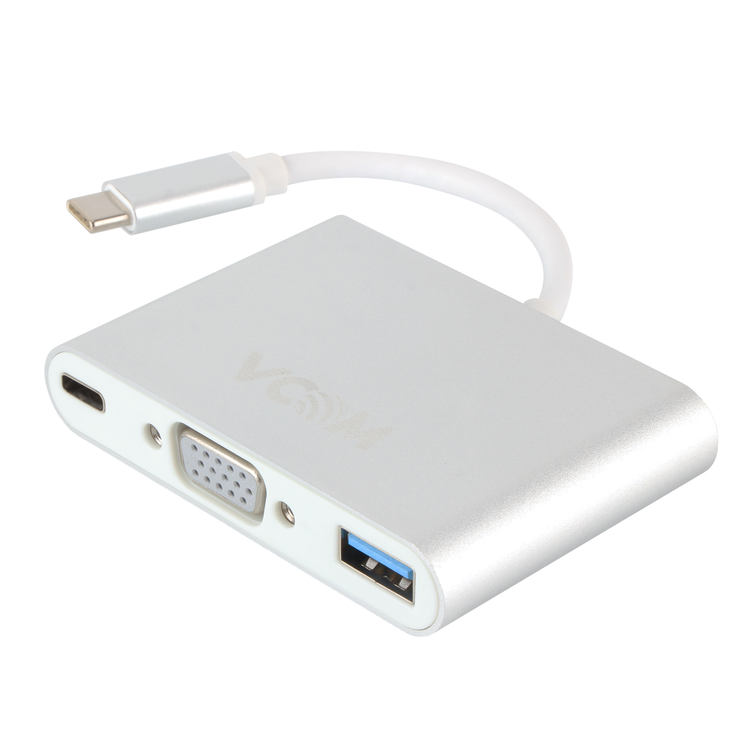 Kablolar ve Adaptörler Vcom CU426M Type-C-M To Vga-F Usb 3.0-F Type-C-F Çevirici Satın Al