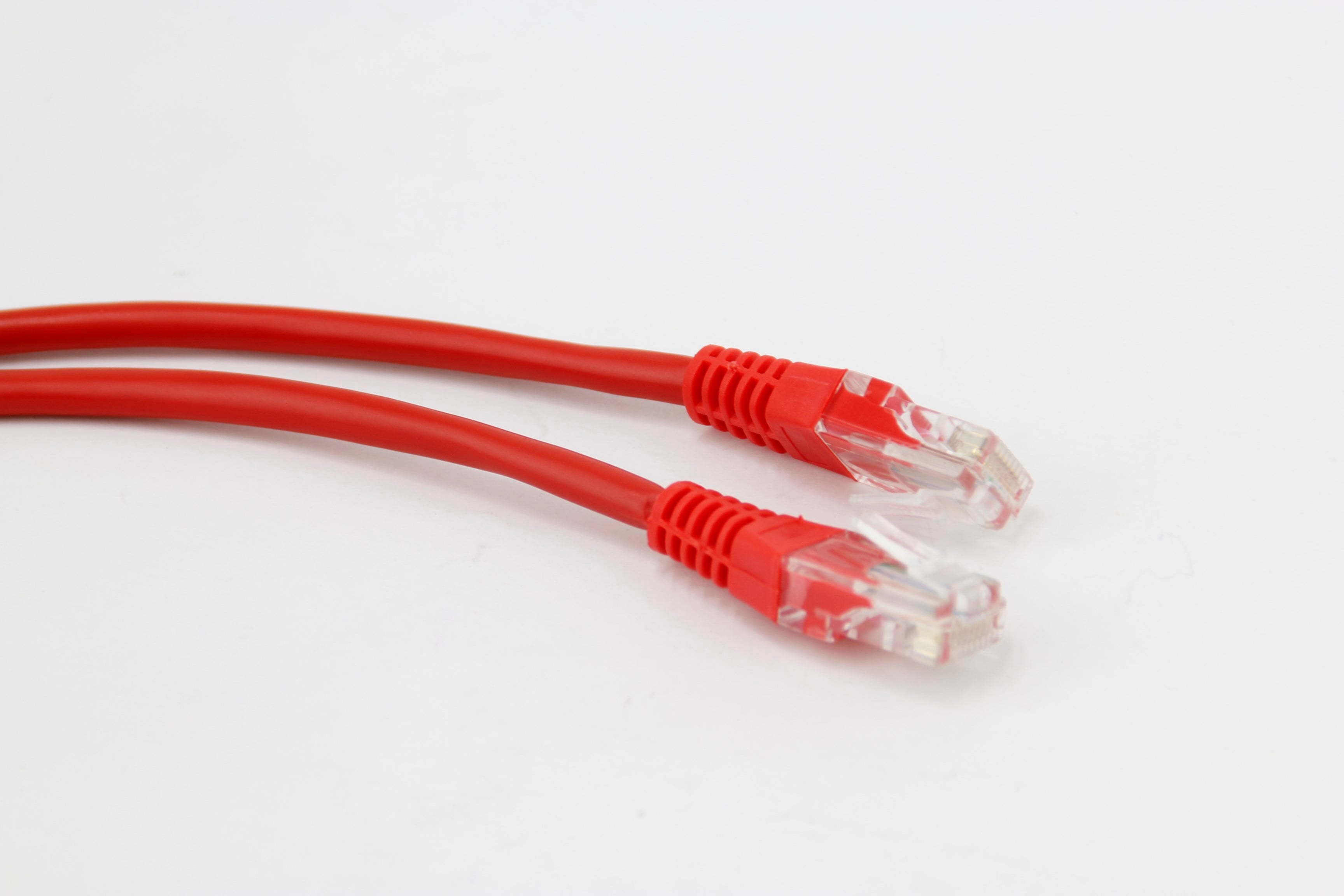 Kablolar ve Adaptörler Vcom NP611B-R-5.0 Cat6 5.0MT Kırmızı Utp Patch Kablo Satın Al