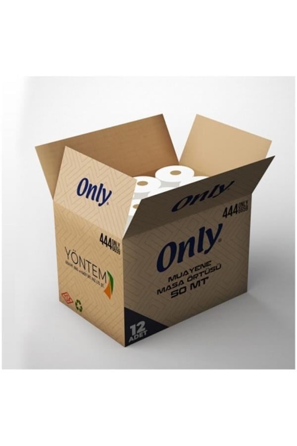 Kağıt Havlular Only Muayene Masa Örtüsü 50 mt x 12'li Rulo Paket Satın Al