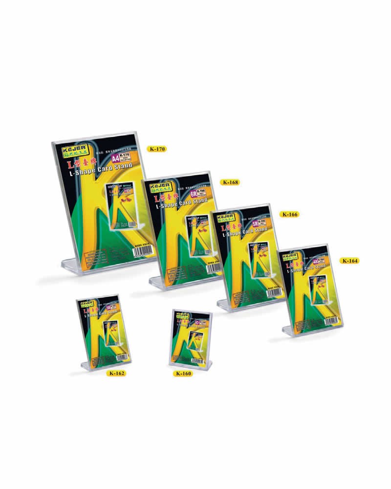 Kartvizitlikler KEJEA K-162 L TİPİ DİKEY KAİDE (8.9X12,7cm) Satın Al
