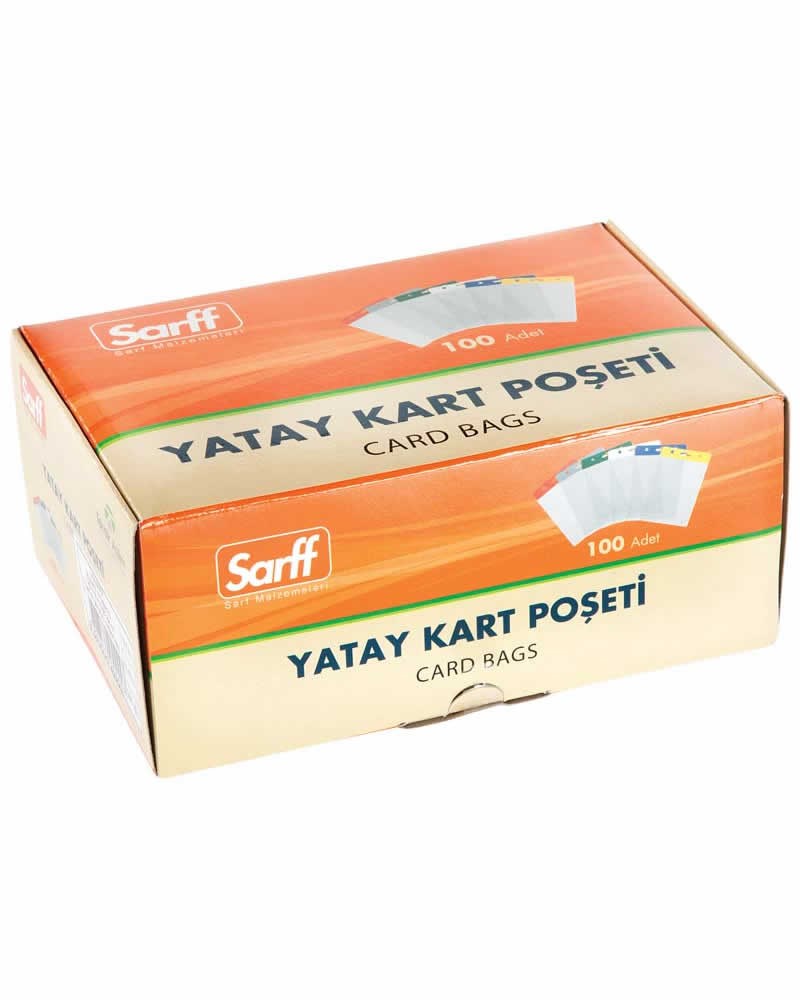 Kartvizitlikler SARFF 11.5X16CM ŞEFFAF KART POŞETİ - 100ADET Satın Al