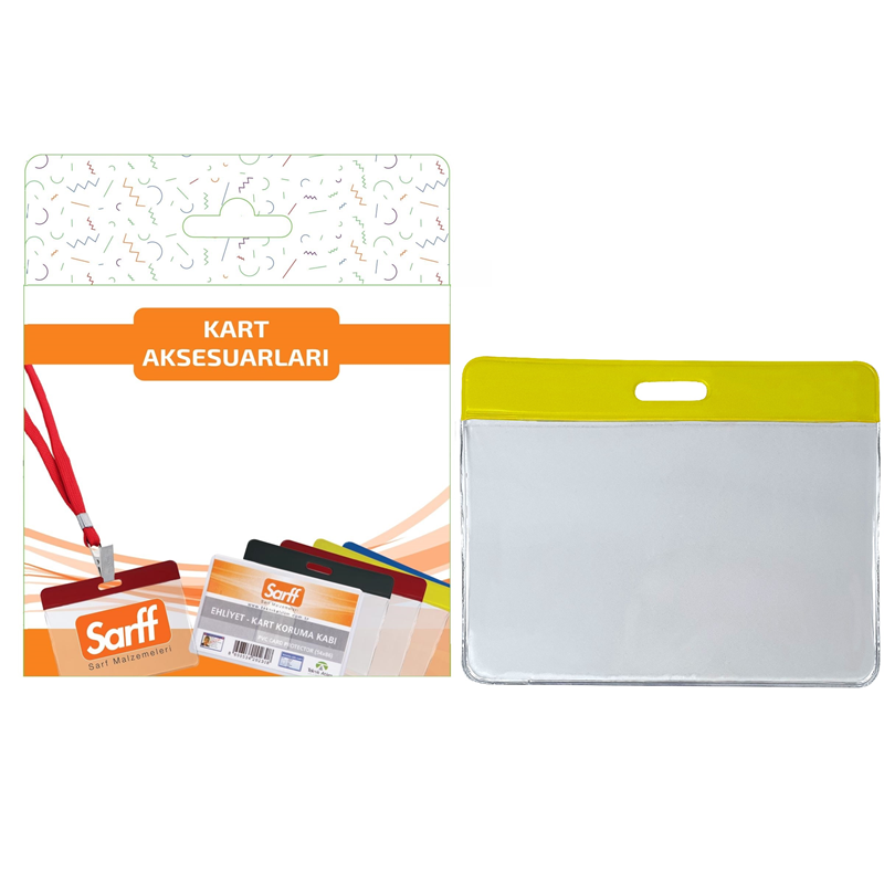 Kartvizitlikler SARFF 9.5X7.5CM SARI KART POŞETİ BLİSTER - 10ADET Satın Al