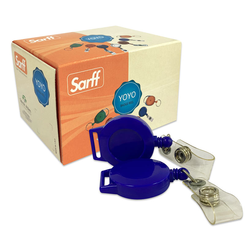 Kartvizitlikler SARFF KEMERKANCALI KARE YOYO BEYAZ - 25ADET Satın Al