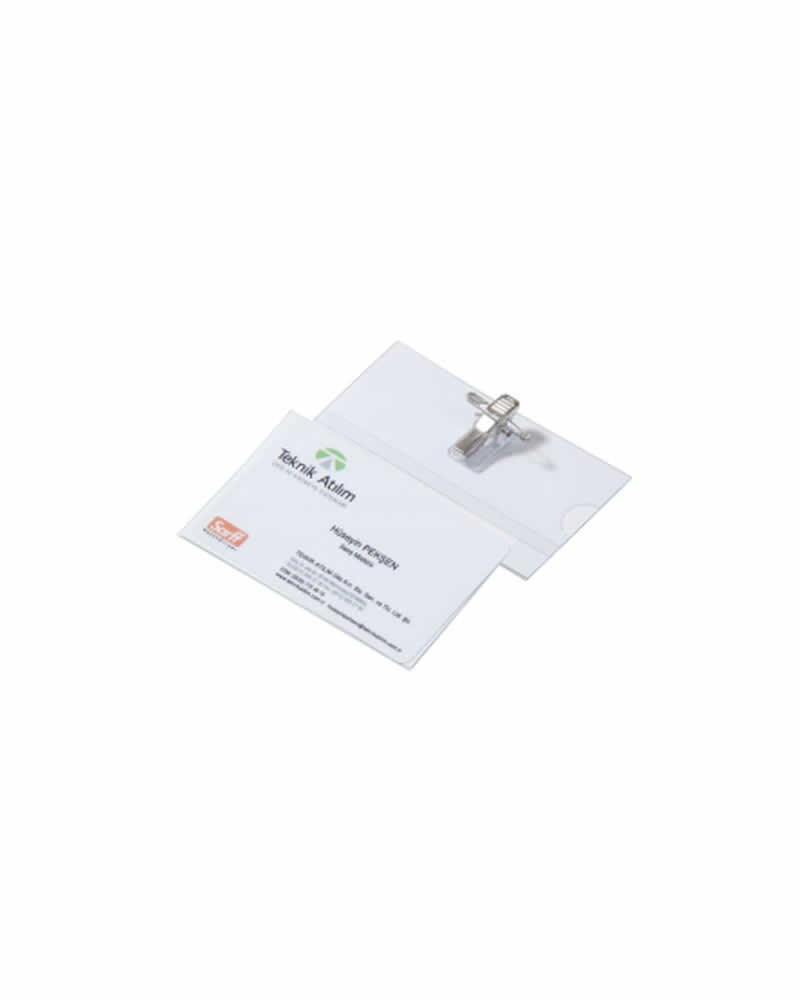 Kartvizitlikler SARFF PVC KOKART İĞNELİ - 50ADET Satın Al