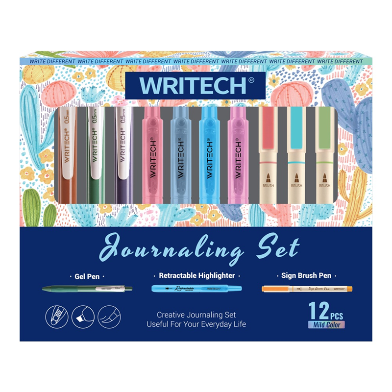 Keçeli Kalemler WRITECH W-JK02 MILD GÜNLÜK SERİ KALEM SETİ - 12'Lİ SET Satın Al