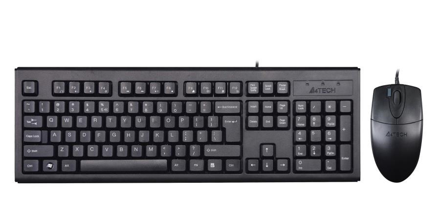 Klavyeler ve Setleri A4 Tech Km-72620D Siyah Q Tr Usb Fn Multimedya Kablolu Set Satın Al