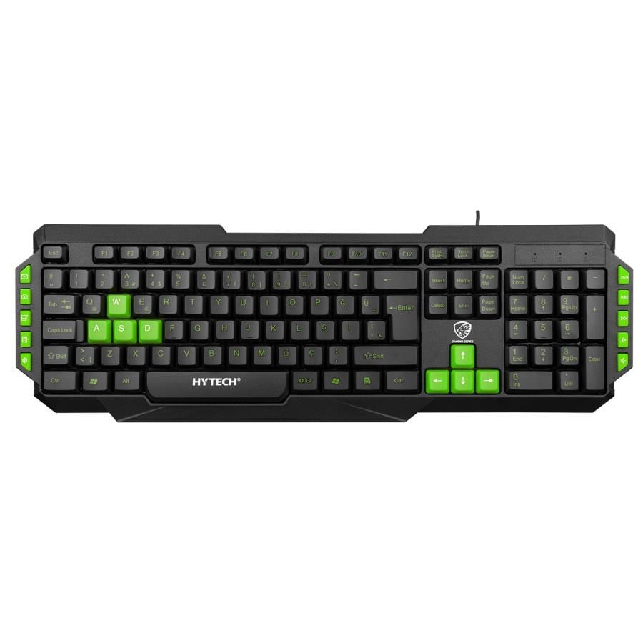 Klavyeler ve Setleri Hytech HYK-46 GAMY Siyah USB Yeşil Tuşlu Q Gaming Oyuncu Klavyesi Satın Al