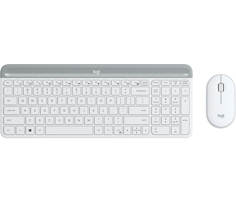 Klavyeler ve Setleri Logitech 920-009436 MK470 Beyaz Kablosuz Klavye Mouse Seti Satın Al