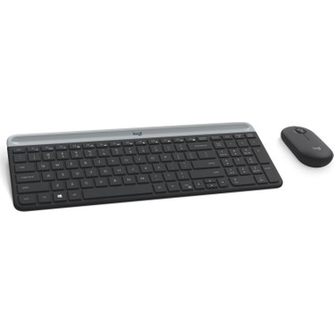 Klavyeler ve Setleri Logitech 920-009435 MK470 Siyah Kablosuz Klavye Mouse Seti Satın Al