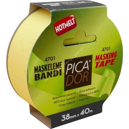 Koli Bantları Picador 38 Mm X 40 Metre Maskeleme Bandı Satın Al