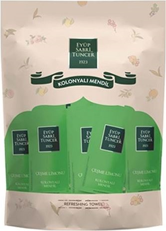 Kolonyalar Eyüp Sabri Tuncer Çeşme Limonu Kolonyalı Mendil 150'li Paket Satın Al