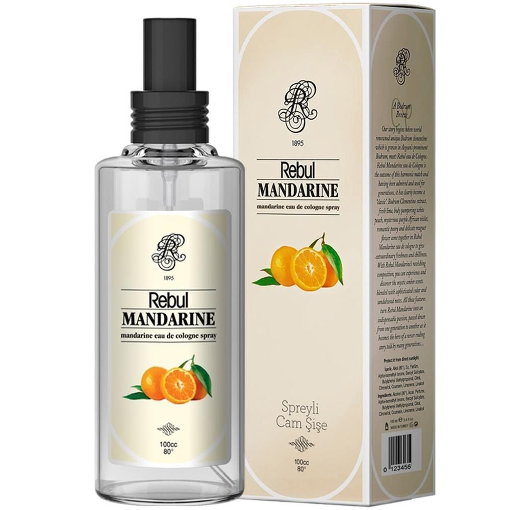 Kolonyalar Rebul 125ml Mandalina  Spreyli Kolonya Pet Satın Al