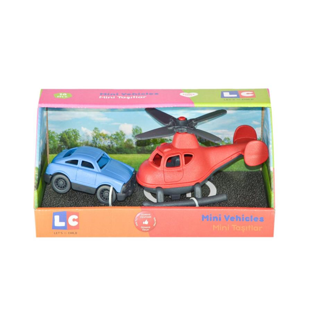 LC-30938 LC Minik Taşıtlar Araba-Helikopter ,Enfal