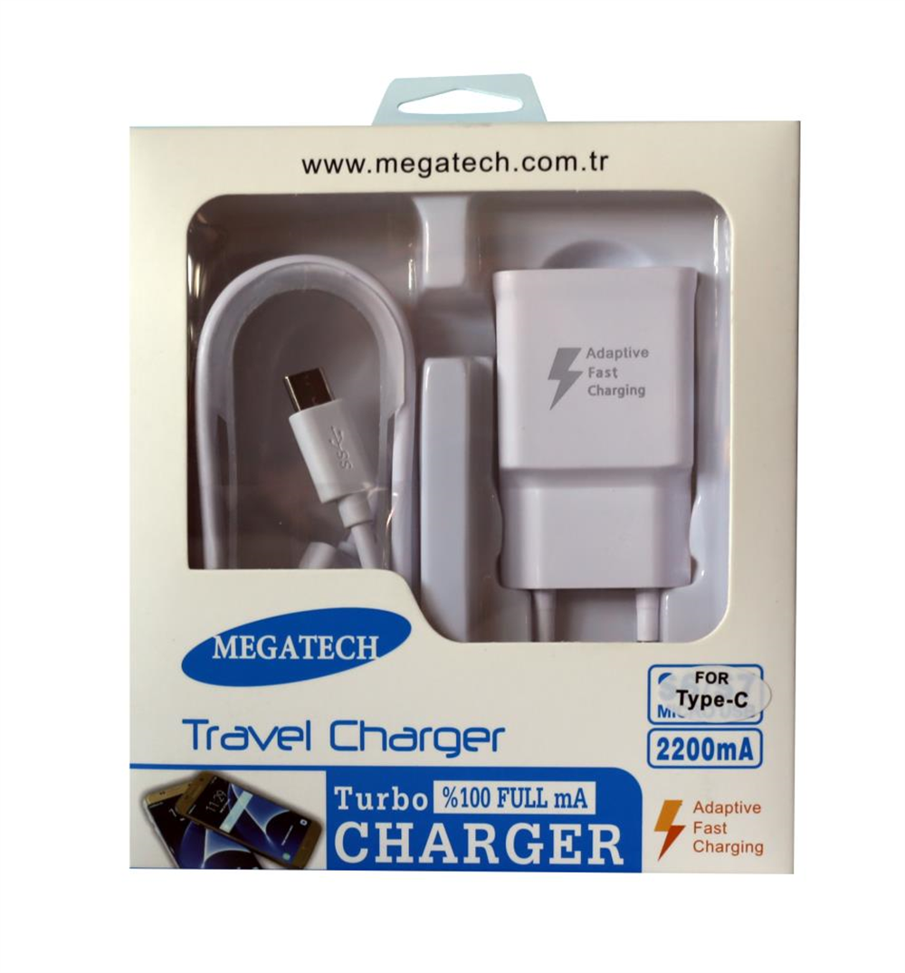 MEGATECH ŞRJE018 2200MA ORJ KABLOLU ŞARJ ALETİ