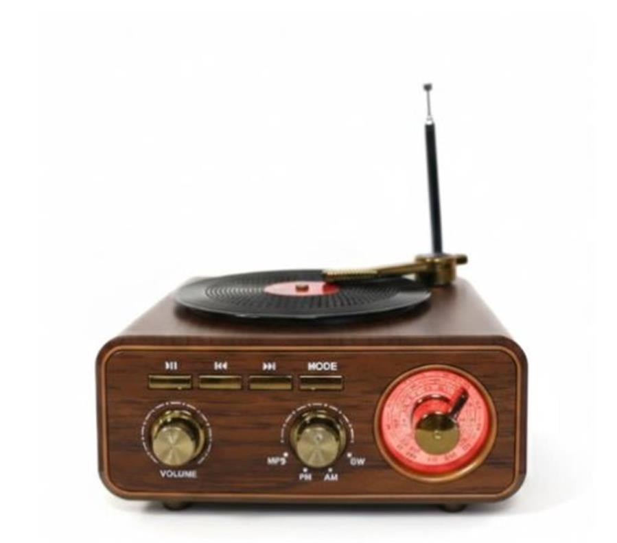Mikrofon, Kulaklık ve Hoparlör Everton RT-712  Bluetooth Usb-Micro Plak Radyo Satın Al