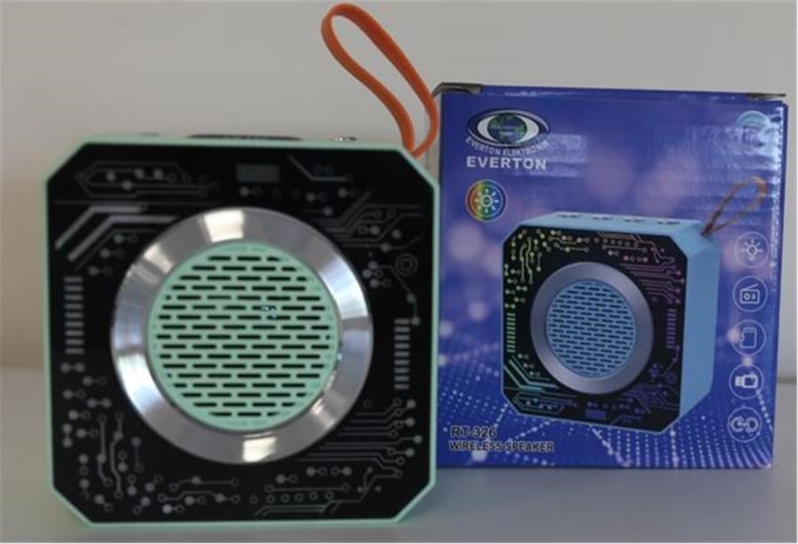 Mikrofon, Kulaklık ve Hoparlör Everton Rt-326 Usb-Tf Card- Ses Bombası Satın Al
