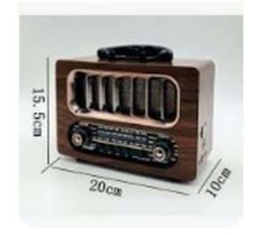 Mikrofon, Kulaklık ve Hoparlör Everton Rt-658  Bluetooth Fm-Usb-Tf-Aux Şarjlı Nostaljik Radyo Satın Al