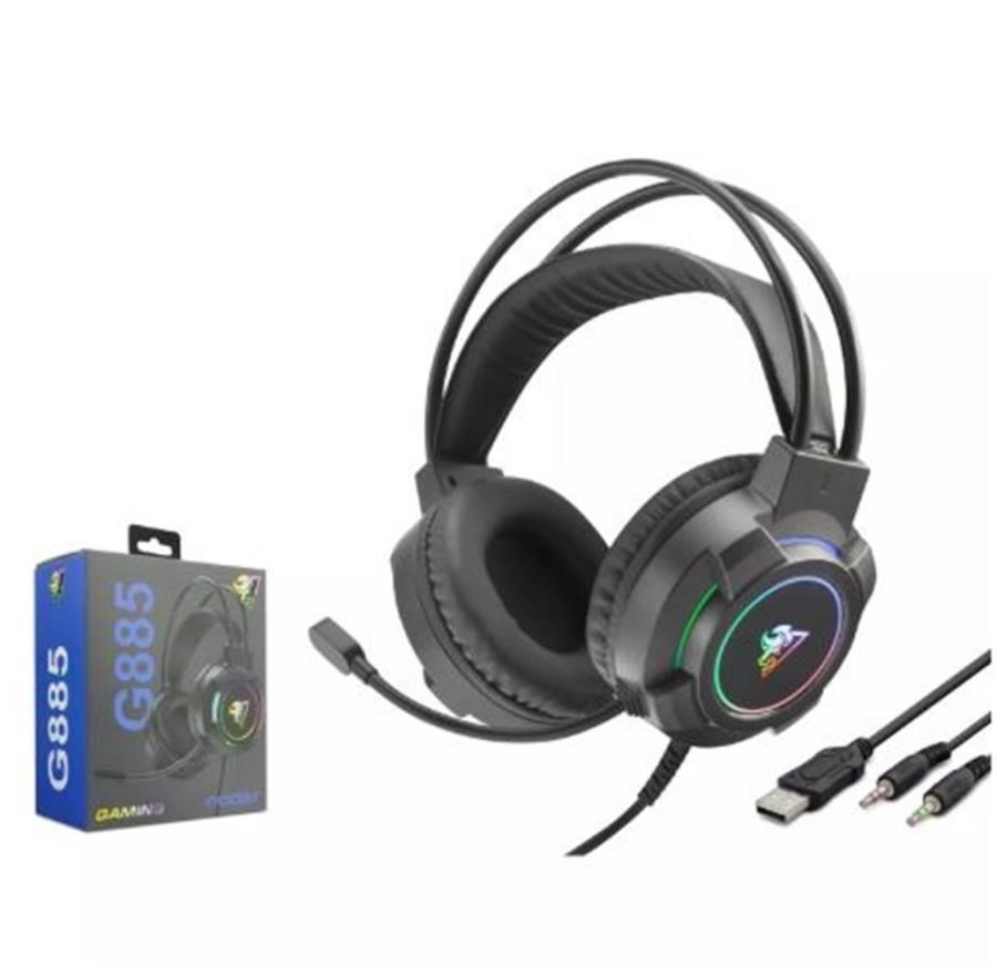 Mikrofon, Kulaklık ve Hoparlör Hadron G885 Gaming Kulaklık 2-3.5Mm + Usb Siyah Satın Al