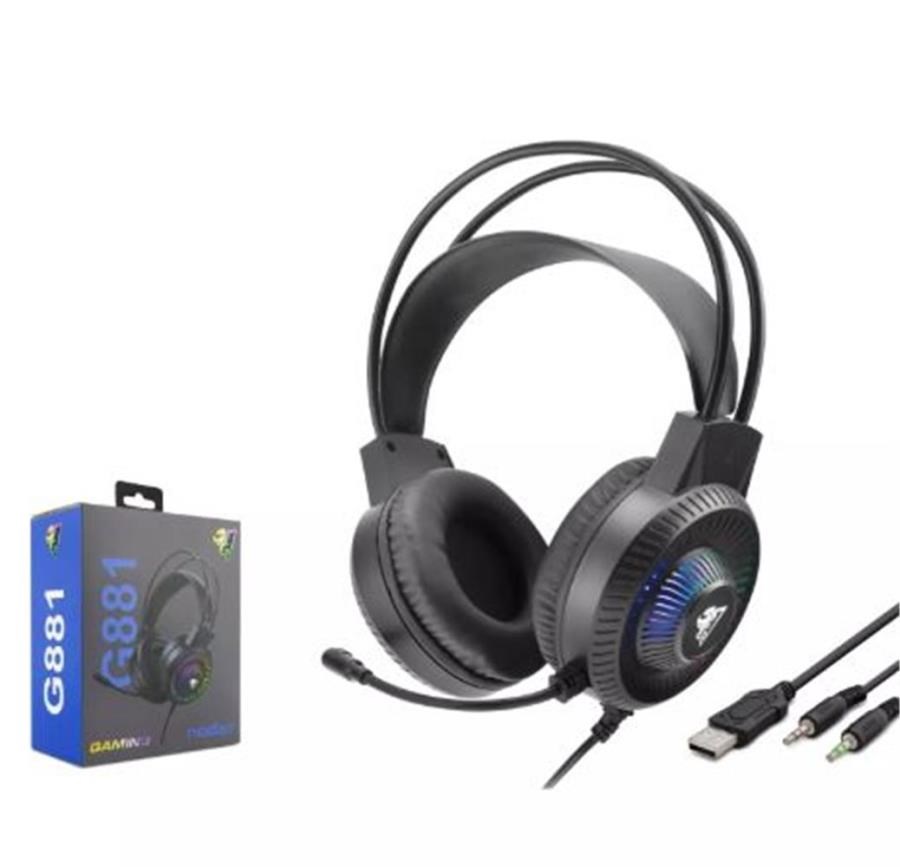 Mikrofon, Kulaklık ve Hoparlör Hadron G881 Gaming Kulaklık 2-3.5Mm + Usb Siyah Satın Al