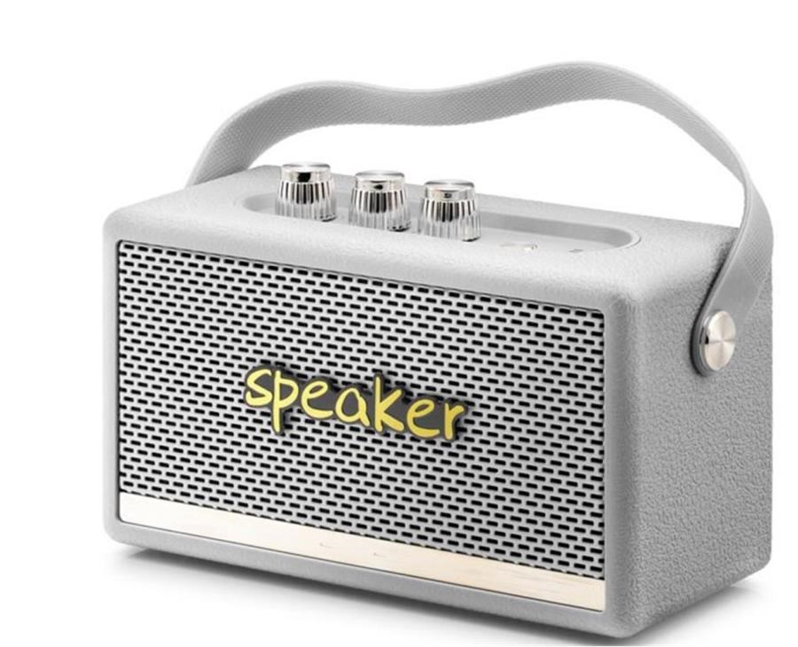 Mikrofon, Kulaklık ve Hoparlör Hadron KILBURN3 Beyaz Bluetooth Nostalji Speaker168-103-72MM Satın Al