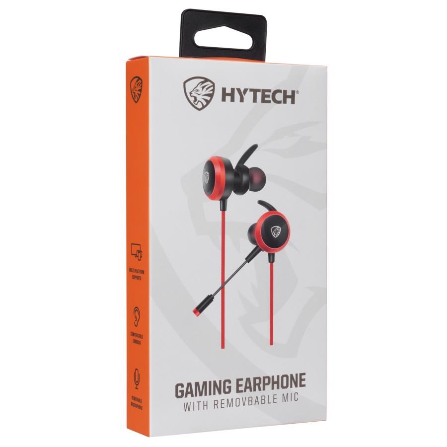 Mikrofon, Kulaklık ve Hoparlör Hytech HY-GK2 3,5 Oyuncu Esnek Mikrofonlu Kırmızı Kulakiçi Kulaklık Satın Al