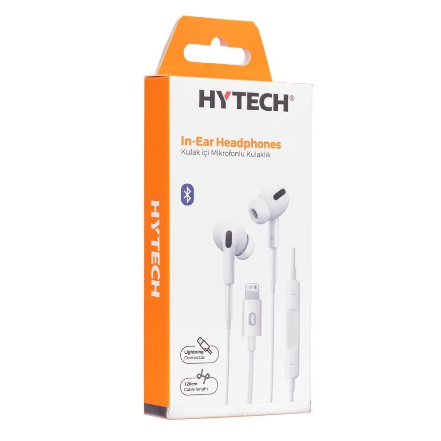 Mikrofon, Kulaklık ve Hoparlör Hytech HY-XBK52 Beyaz Bluetooth Kulak içi Mikrofonlu Kulaklık Satın Al