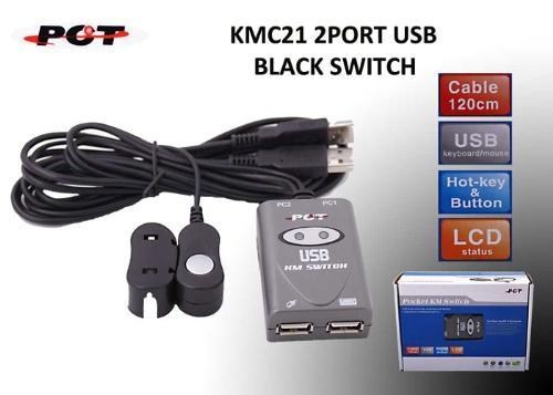 Modem ve Network Ürünleri Pct KMC21 2Port Usb Switch Satın Al