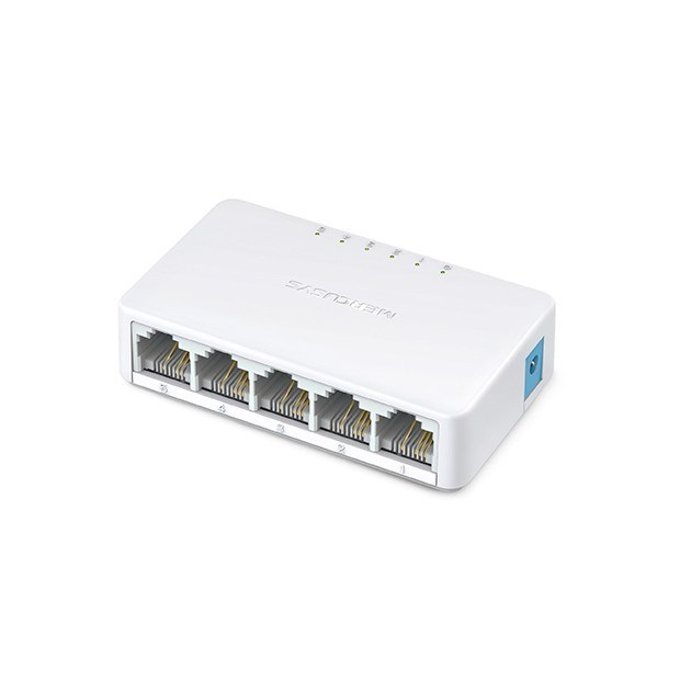 Modem ve Network Ürünleri Tp-Link Mercusys MS105 5 Port 10-100 Mbps Switch Plastik Kasa Satın Al