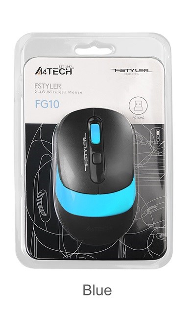 Mouse A4 Tech Fg10 Mavi Nano Kablosuz Optik 2000 Dpı Mouse Satın Al