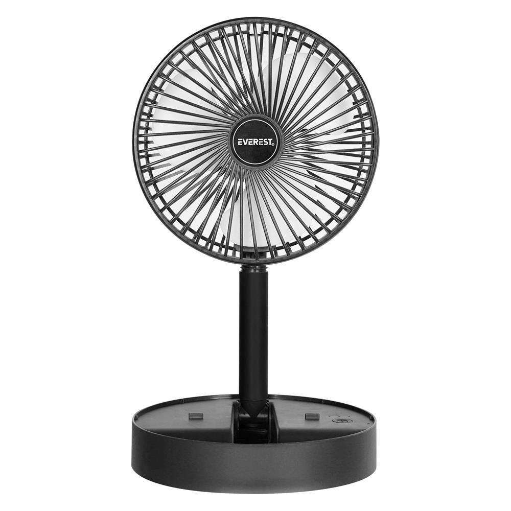 Notebook Soğutucular Everest EFN-605 Masaüstü Şarj Edilebilir Siyah 800mAh Usb Fan Satın Al