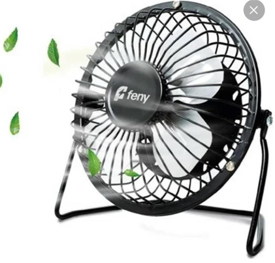 Notebook Soğutucular Feny FN-F86 METAL 360 MINI MASAUSTU FAN Satın Al