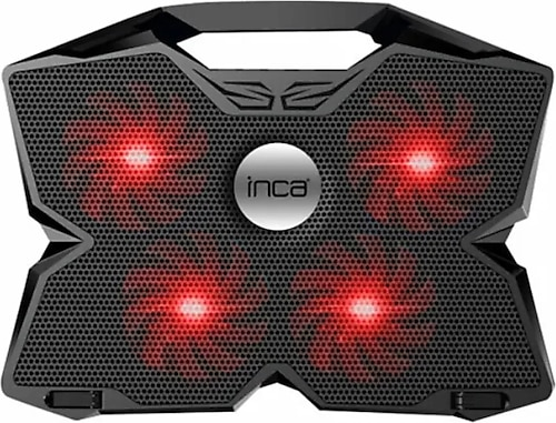 Notebook Soğutucular Inca INC-3280 3 Tutacaklı 4 Fanlı Led Işık 11