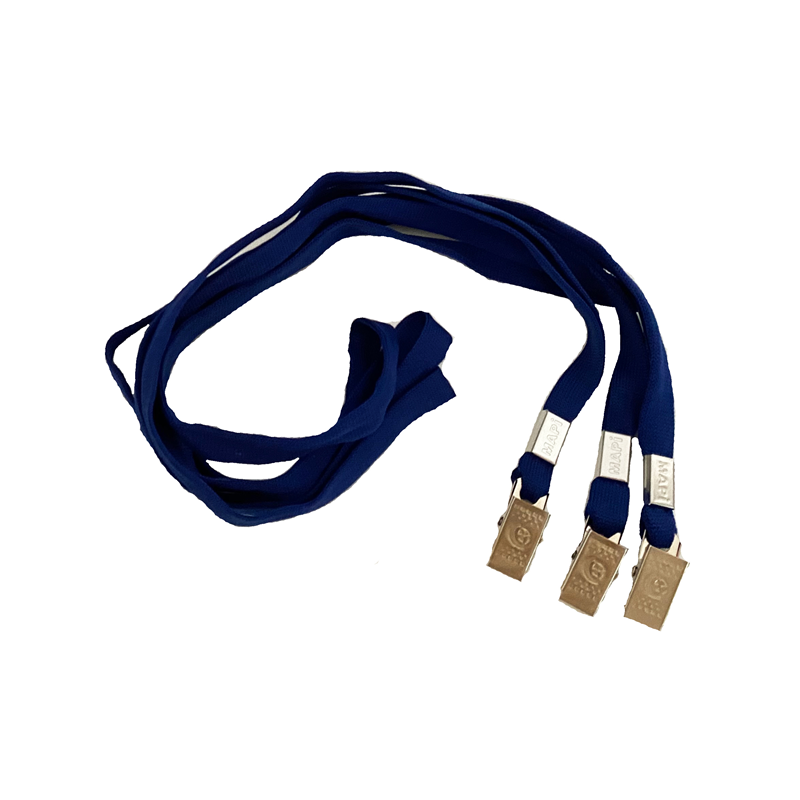Ofis Aksesuarları MAPİ METAL KLİPSLİ-POLYESTER DOKUMA KART ASKI İPİ LACİVERT 10 LU BLİSTERLI Satın Al