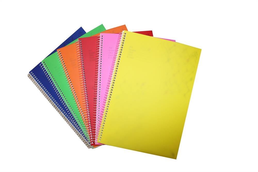 Okul Defterleri Color Liva A4 PP Kapak Spiralli Defter 6'Lı 40 Yaprak Çizgili Satın Al