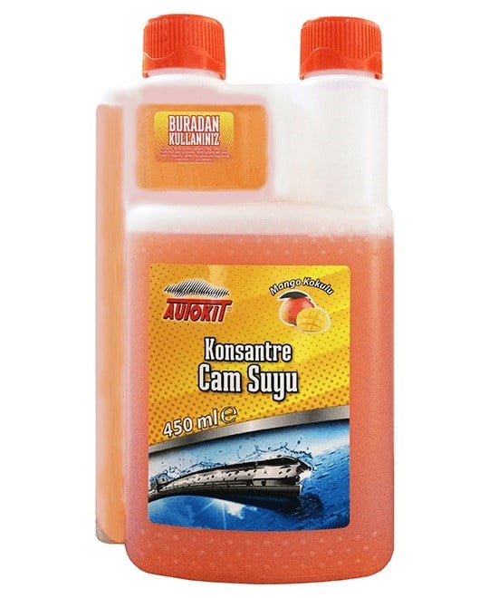 Oto Bakım Ürünleri Autokit Konsantre Cam Suyu Mango Kokulu 450 Ml  Satın Al
